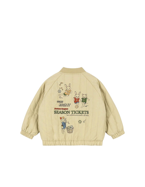 Giubbino verde oliva per neonato e bambino Konges slojd KS105725 PALE OLIVE GREEN 
