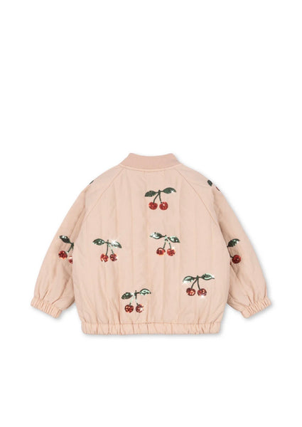 Bomber rosa con paillettes per neonata e bambina Konges slojd KS105733 CAMEO ROSE 