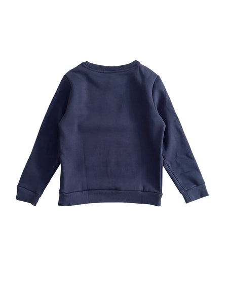 Felpa blu notte per bambino Lacoste 947029 UGW 