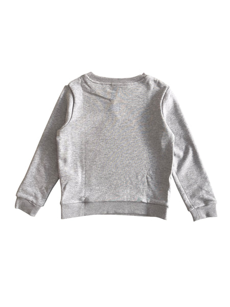 Felpa grigio sasso per bambino Lacoste 947581 GH0 