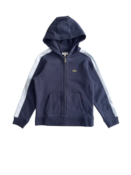 Felpa blu notte per bambino Lacoste 947779 UGW 