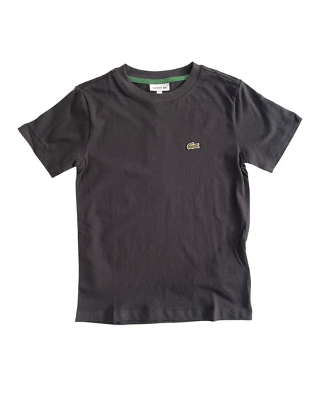 T-shirt nera per bambini Lacoste 947867 K96 