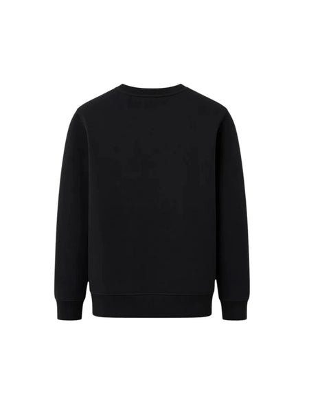 Felpa nera per bambini Lacoste 947880 K96 