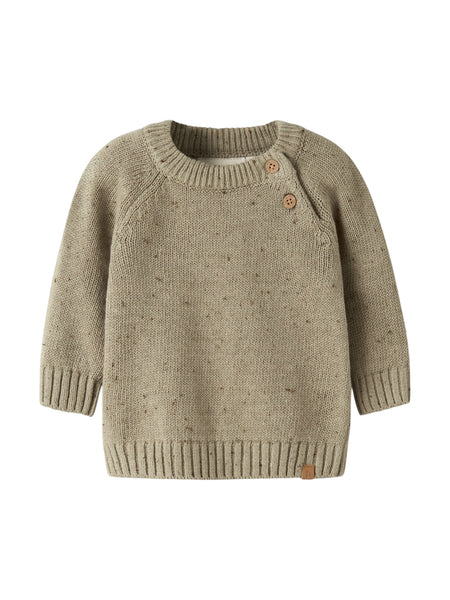Maglia beige per neonati Lil' Atelier 13257381 TWILL 