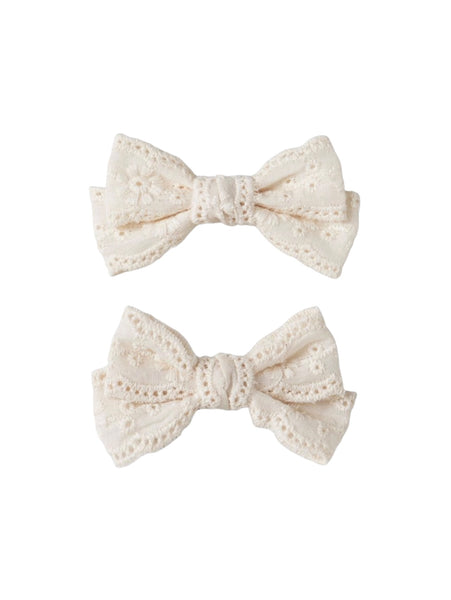 Mollettine con fiocco bianco per bambina Lil' Atelier 13261586 TURTLEDOVE 