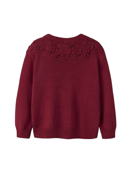 Maglia rosso per bambini Lil' Atelier 13261928 BIKING RED 