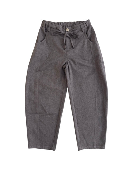 Pantalone grafite per bambina LULU' LL4592BIS ANTRA 