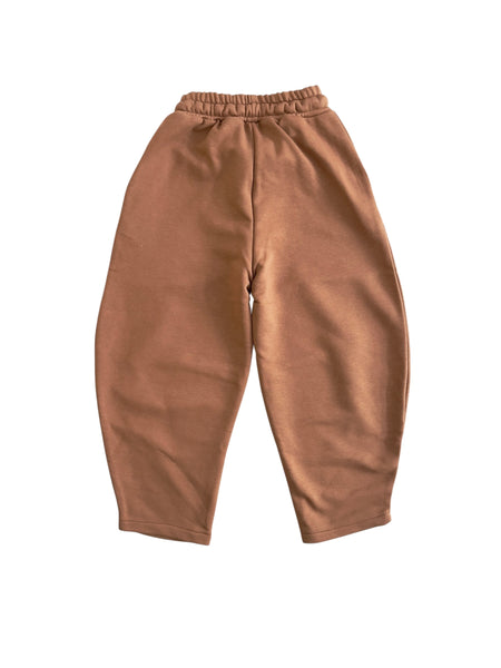 Pantalone cammello per bambina LULU' LL4612 CIOCC 