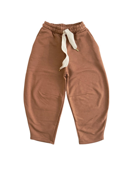 Pantalone cammello per bambina LULU' LL4612 CIOCC 