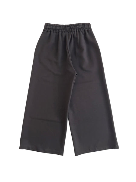 Pantalone nero per bambina LULU' LL4674 NERO 