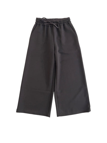 Pantalone nero per bambina LULU' LL4674 NERO 