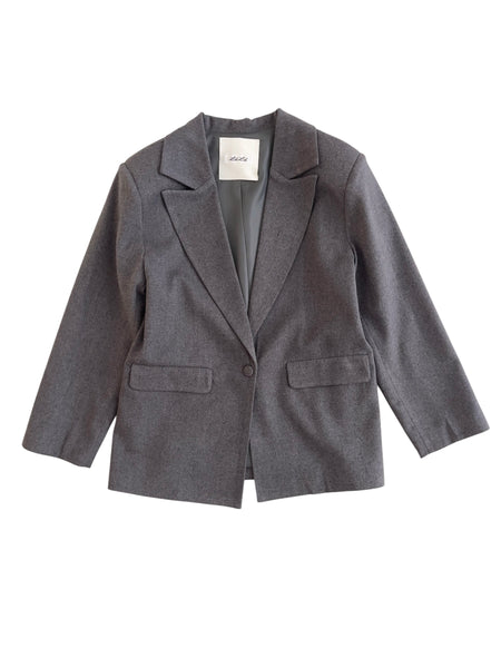 Giacca grafite per bambina LULU' LL4686BIS ANTRA 