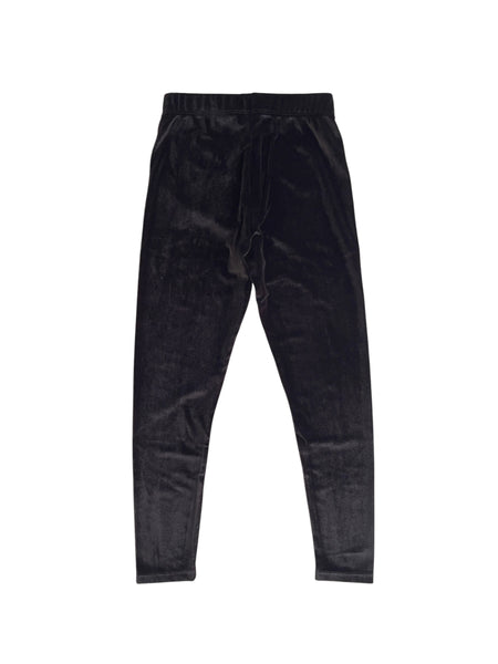 Leggings nero effetto velluto per bambina LULU' LL4688 NERO 