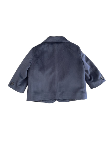 Giacca in velluto blu per neonato e bambino Manuel Ritz MR4404 BLU 
