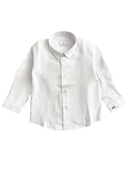 Camicia bianca per neonato e bambino Manuel Ritz MR4405 BIANCO 