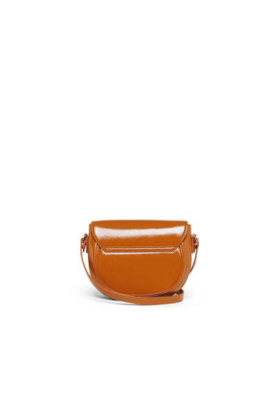Borsa a tracolla Smile cuoio con logo per bambina Marni M01476 0M704 