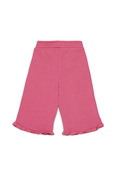 Pantalone in felpa rosa con logo per neonata Marni M01922 0M352 