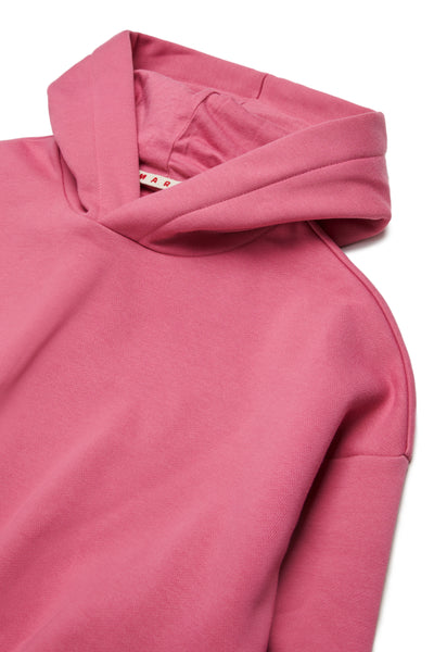 Felpa rosa con logo per bambina Marni M01969 0M352 