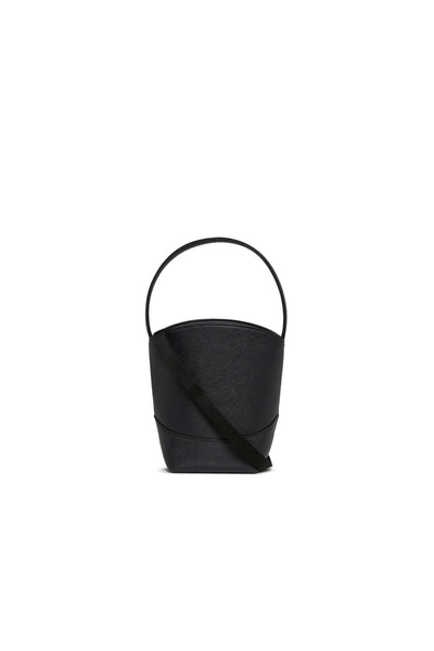 Borsa a tracolla nera con logo per bambina Marni M02031 0M900 