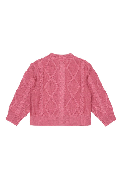 Maglia rosa antico per neonata Marni M02034 0M352 