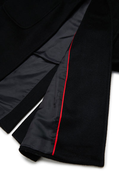 Cappotto lungo nero per bambina MAX&Co. MX0001 MX900 