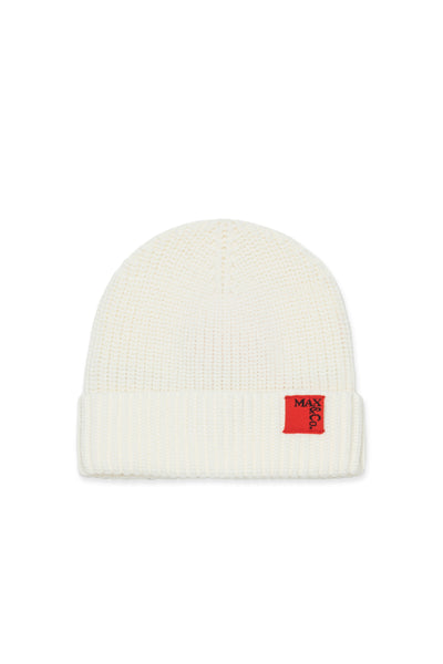 Berretto panna con logo per bambina MAX&Co. MX0242 MX102 