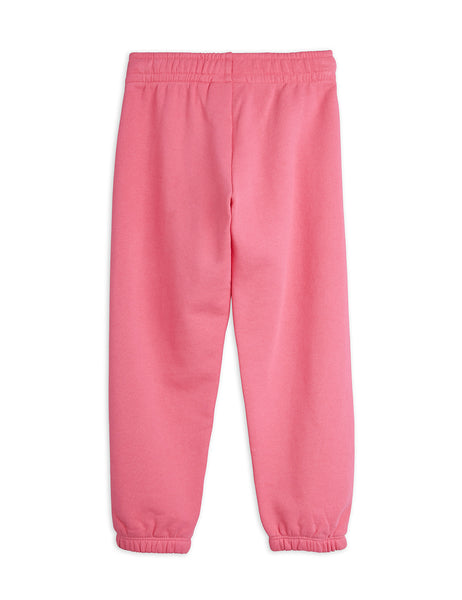 Pantaloni rosa in felpa per neonata e bambina Mini Rodini 1100035428 PINK 