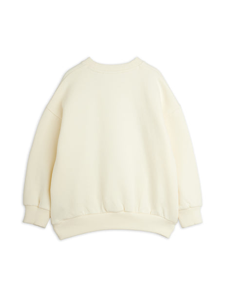 Felpa panna con stampa per neonato e bambino Mini Rodini 2672012011 OFFWHITE 