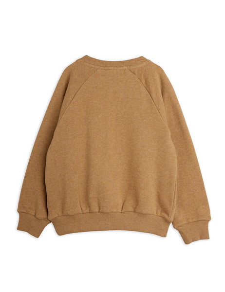 Felpa biscotto con stampa per neonati e bambini Mini Rodini 2672014316 BROWN 
