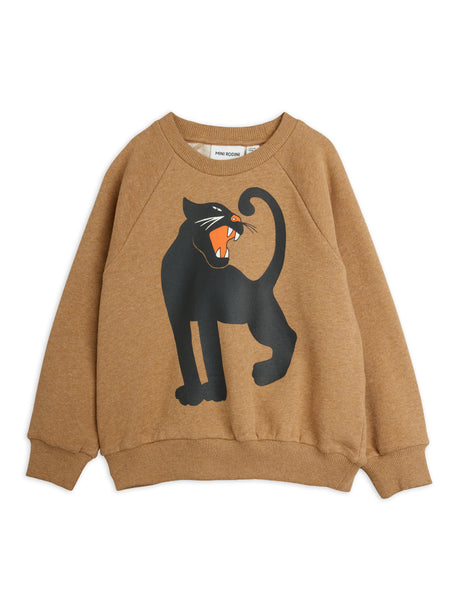 Felpa biscotto con stampa per neonati e bambini Mini Rodini 2672014316 BROWN 