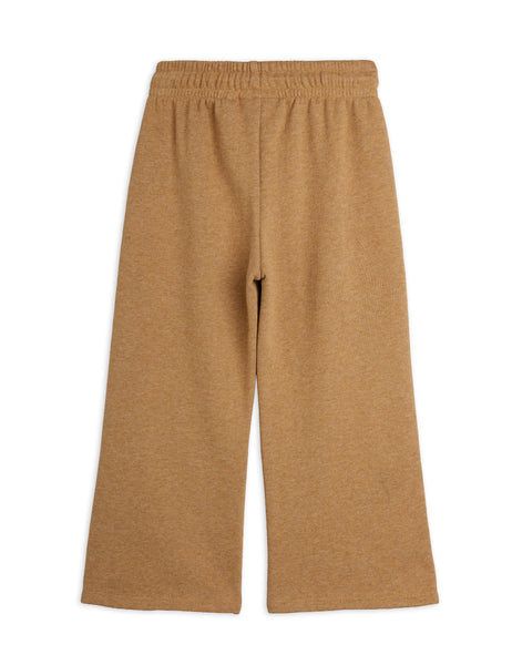 Pantalone in felpa biscotto con stampa per neonati e bambini Mini Rodini 2673011416 BROWN 