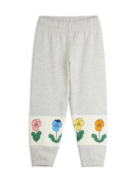 Pantaloni grigi in felpa per neonata e bambina Mini Rodini 2673011794 GREY 