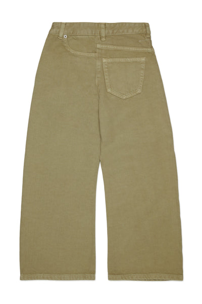 Jeans in denim verde oliva per bambini MM6 Maison Margiela M60969 M6516 