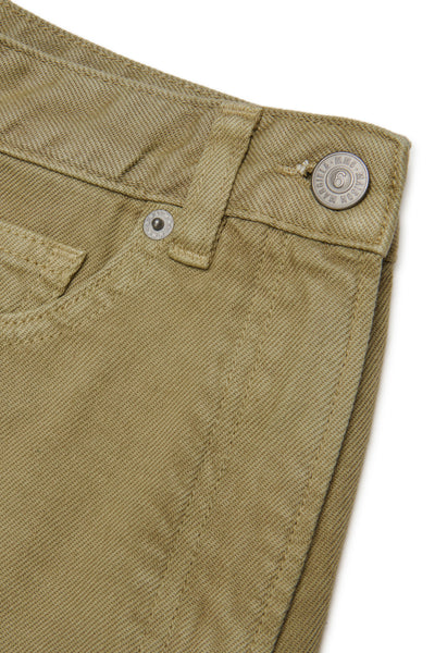 Jeans in denim verde oliva per bambini MM6 Maison Margiela M60969 M6516 