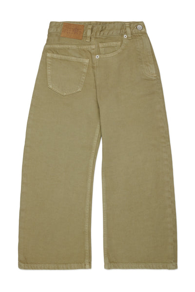 Jeans in denim verde oliva per bambini MM6 Maison Margiela M60969 M6516 