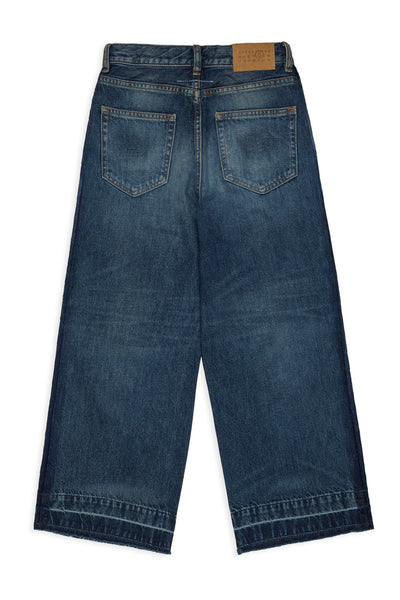 Jeans in denim blu con dettagli per bambini MM6 Maison Margiela M61038 M601 