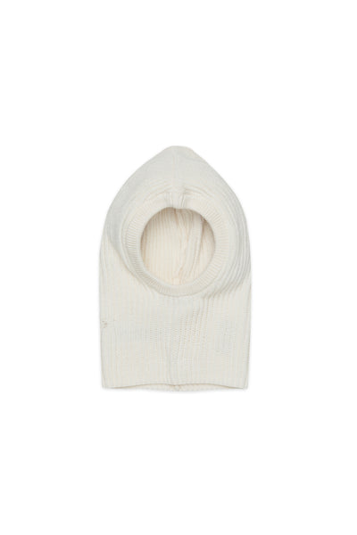 Balaclava in maglia panna per bambini MM6 Maison Margiela M61060 M6101 