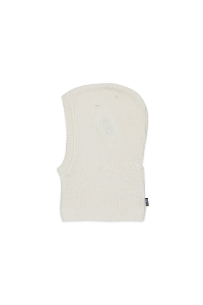 Balaclava in maglia panna per bambini MM6 Maison Margiela M61060 M6101 