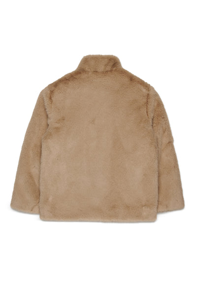 Eco pelliccia sabbia per bambina MM6 Maison Margiela M61103 M6714 