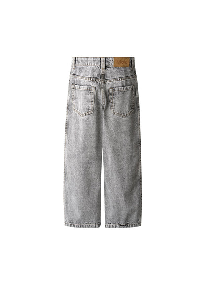 Jeans in denim grigio per bambini Molo AIDEN 5959 