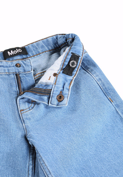 Jeans blu medio per bambina Molo ALEEN 5846 