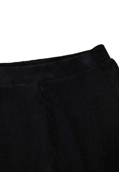 Pantalone nero in velluto a costine per bambina Molo ALEXISA 0099 