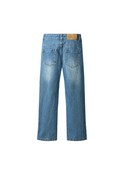 Jeans in denim blu medio per bambino Molo ANDY 5555 