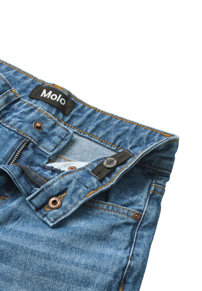 Jeans in denim blu medio per bambino Molo ANDY 5555 