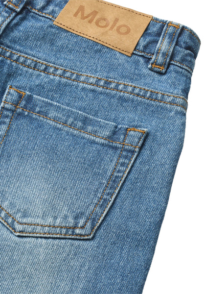 Jeans in denim blu medio per bambino Molo ANDY 5555 