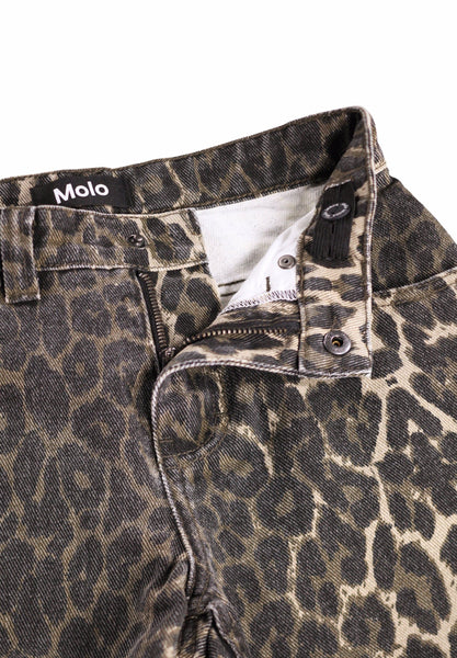 Jeans maculato per bambina Molo ASKA 9783 