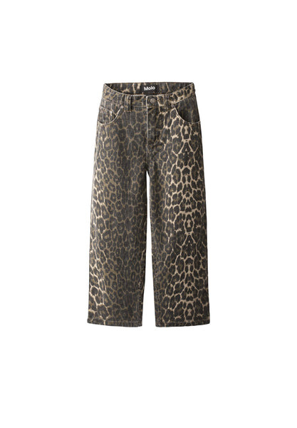 Jeans maculato per bambina Molo ASKA 9783 