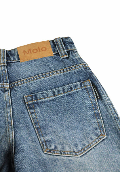 Jeans in denim blu medio per bambini Molo ASKIO 5918 