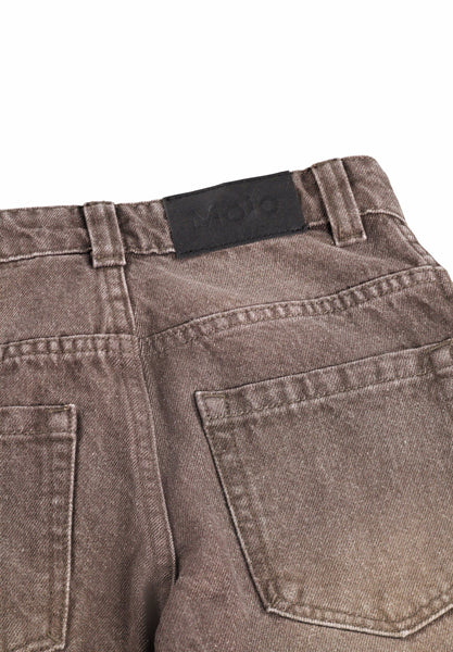 Jeans in denim marrone per bambini Molo ASKIO 5931 