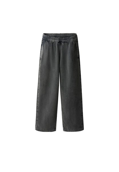 Pantalone a costine nero per neonato e bambino Molo ASTER 5930 